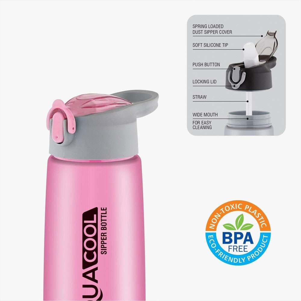 Plastic Aqaa Cool Water Bottle for Gym
